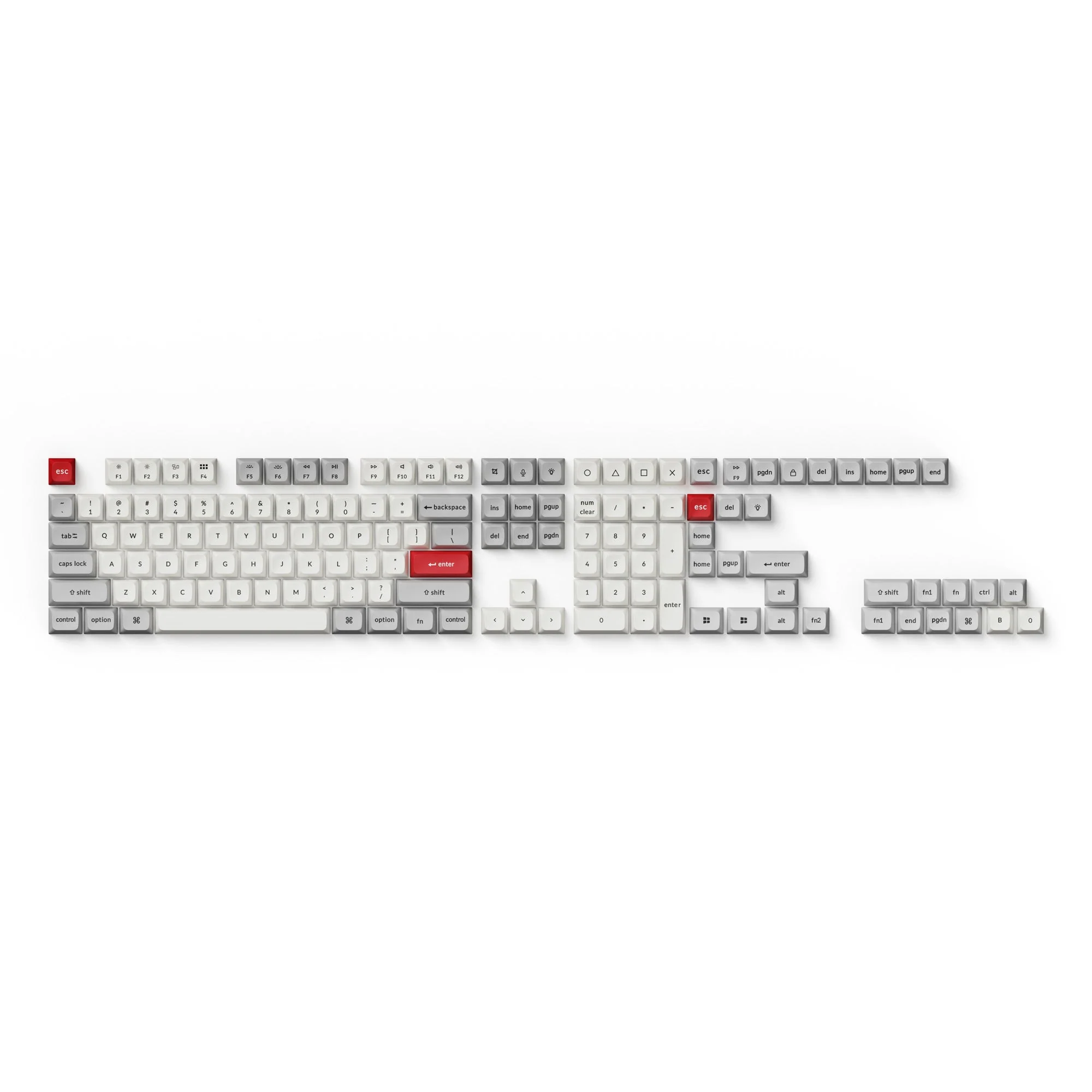 Double Shot KSA PBT Keycap Full Keycap Set - Image 5