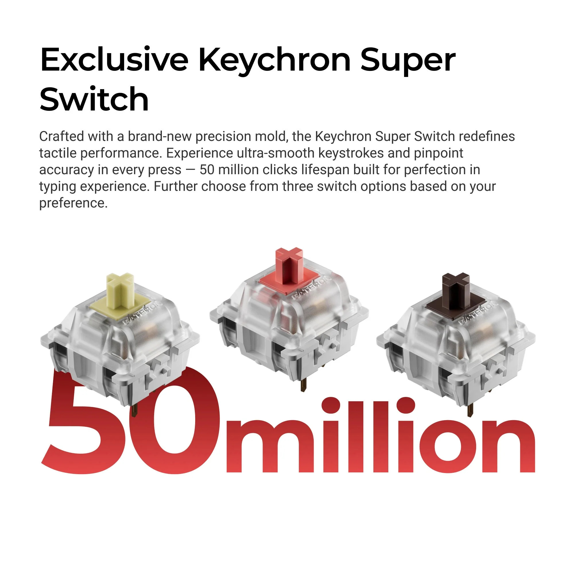 Keychron C3 Pro 8K QMK Wired Custom Mechanical Keyboard - Image 3