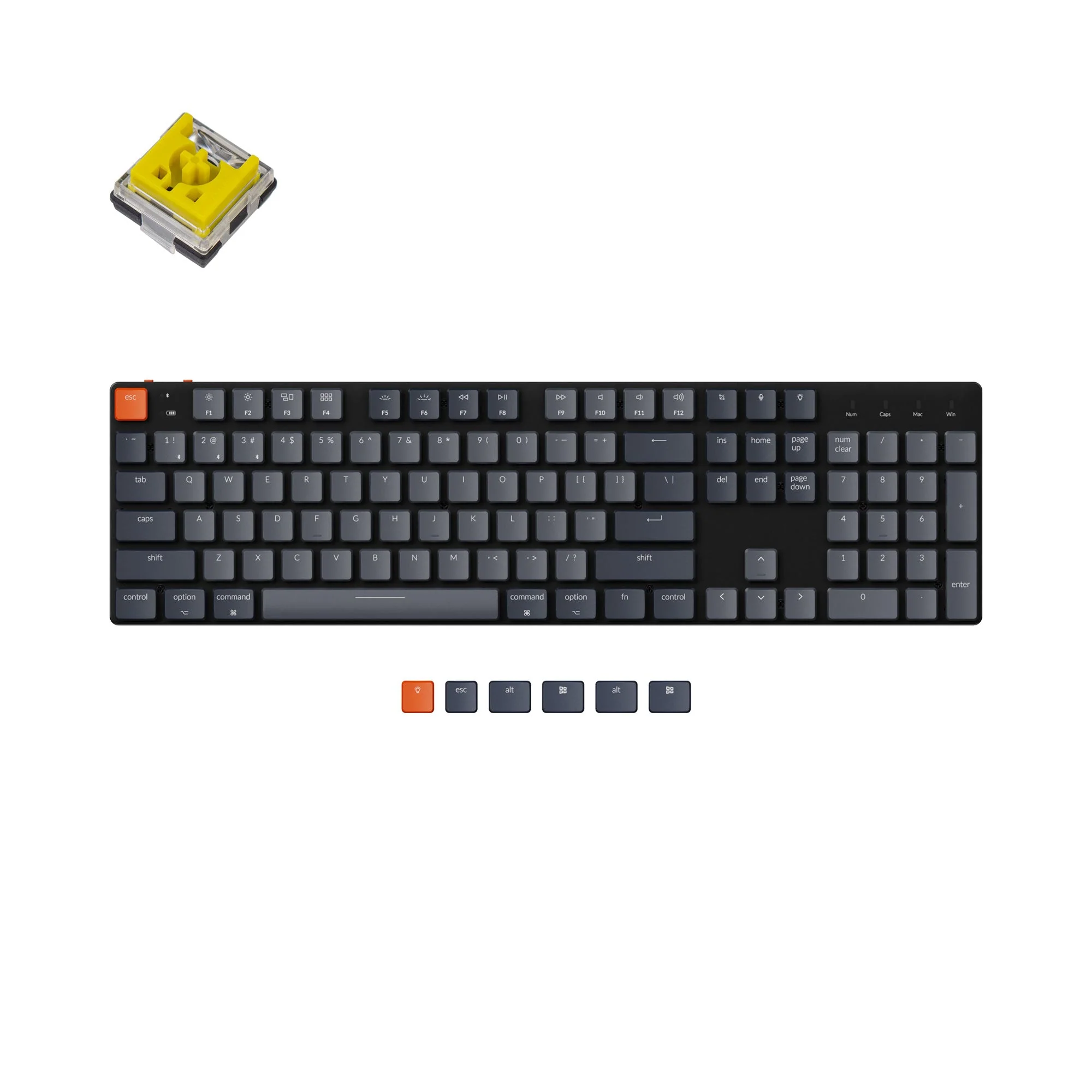 Keychron K5 SE Ultra-Slim Wireless Mechanical Keyboard - Image 10