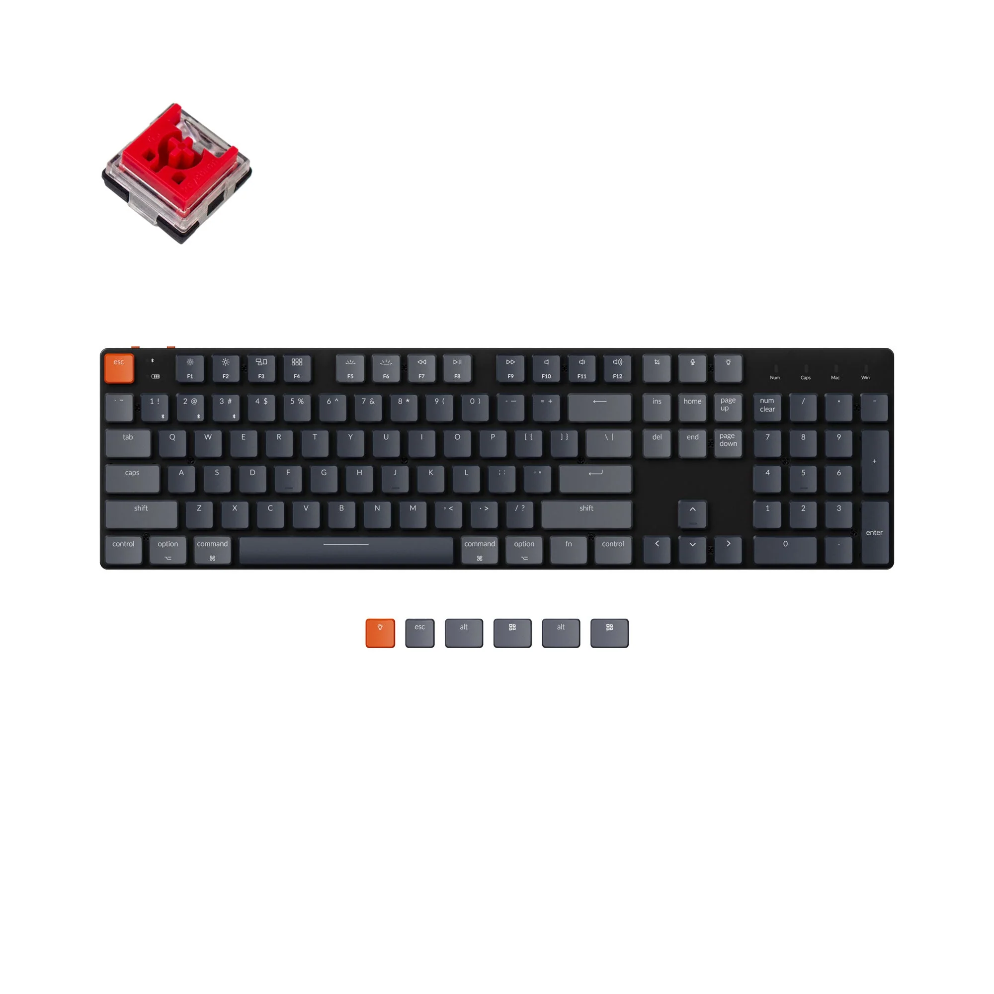 Keychron K5 SE Ultra-Slim Wireless Mechanical Keyboard - Image 12