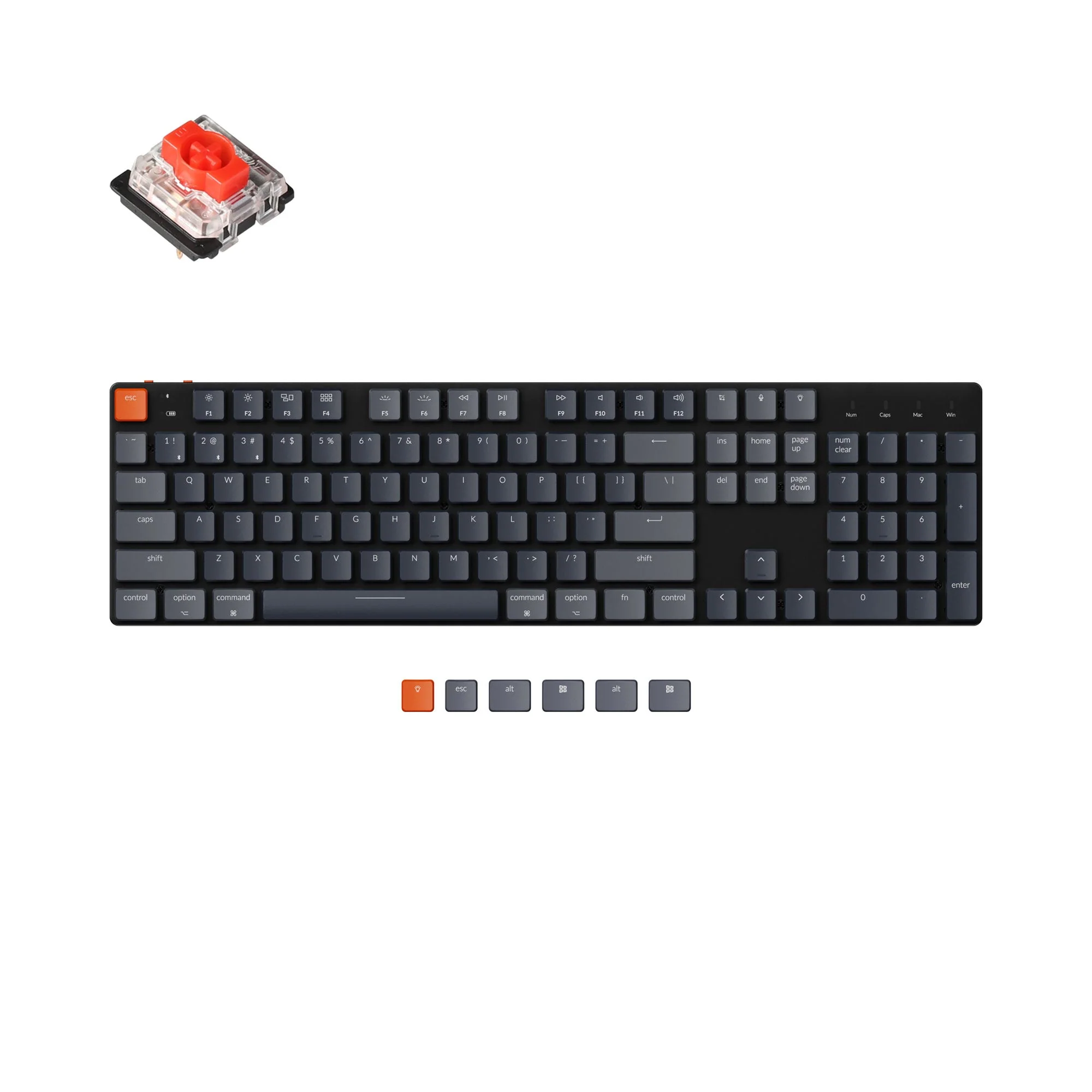 Keychron K5 SE Ultra-Slim Wireless Mechanical Keyboard - Image 4