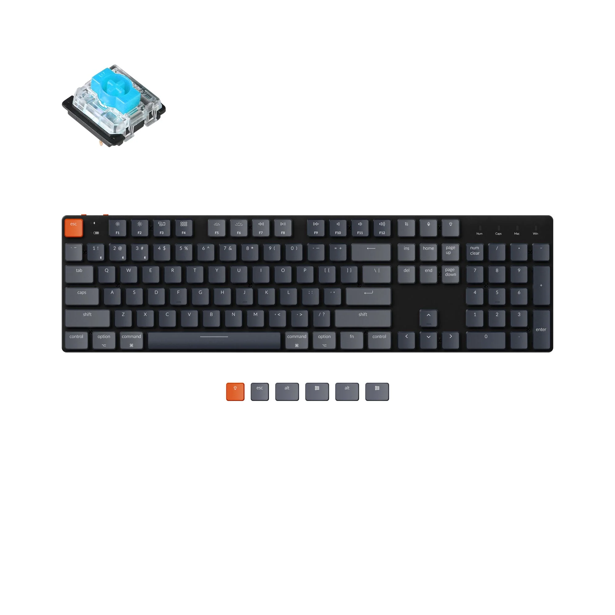 Keychron K5 SE Ultra-Slim Wireless Mechanical Keyboard - Image 5