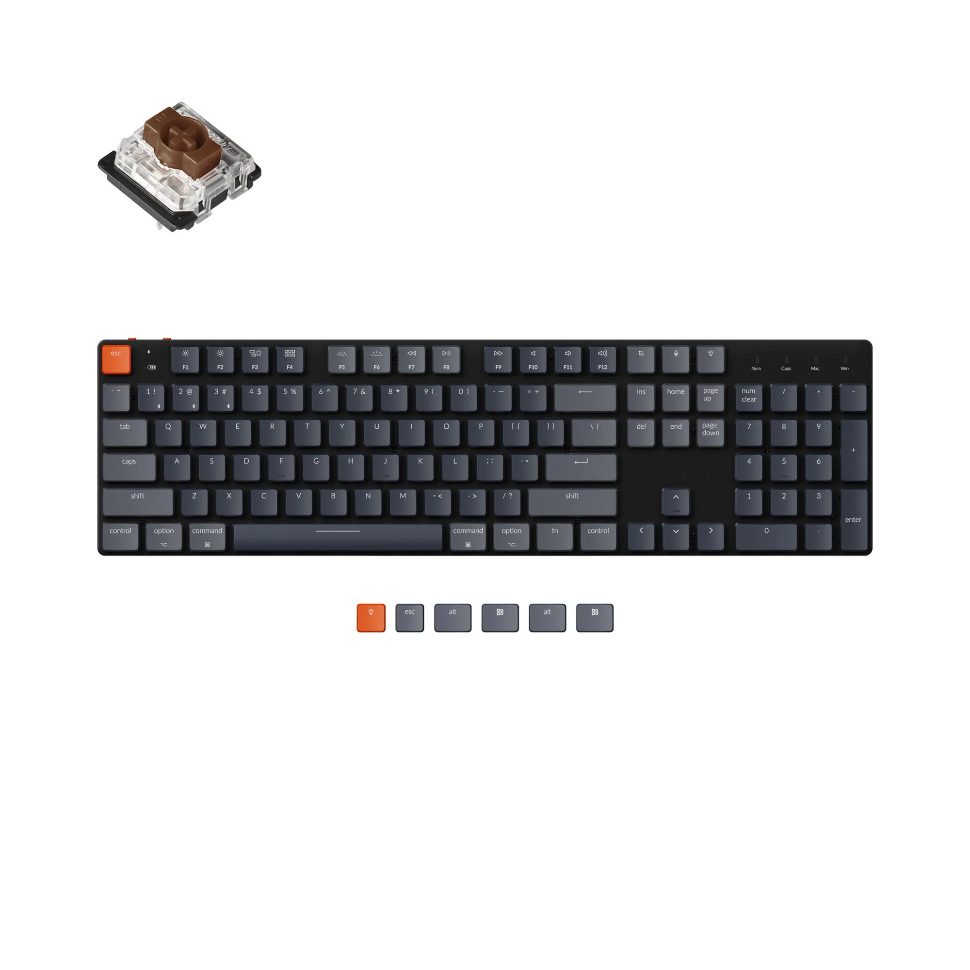 Keychron K5 SE Ultra-Slim Wireless Mechanical Keyboard - Image 6