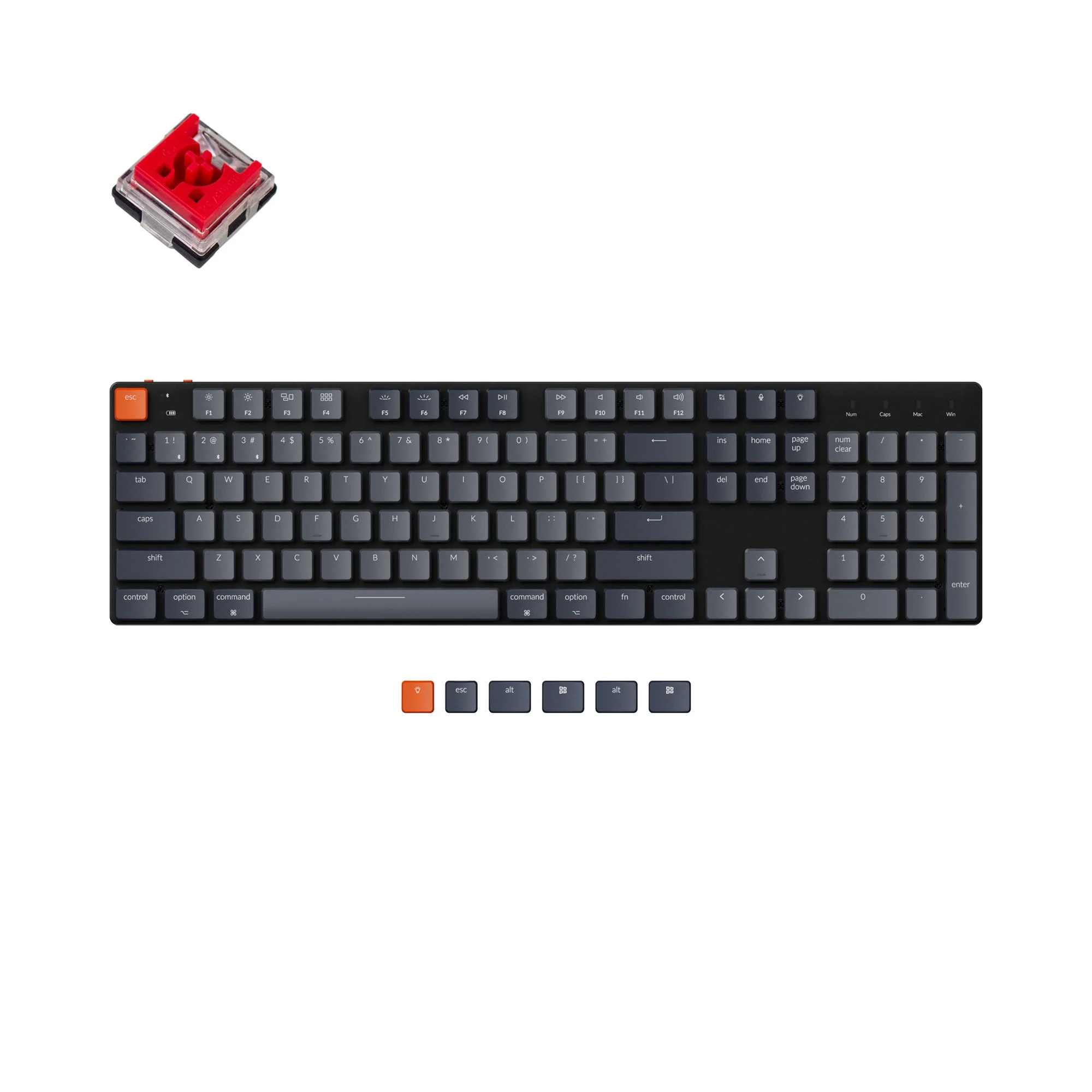 Keychron K5 SE Ultra-Slim Wireless Mechanical Keyboard - Image 7