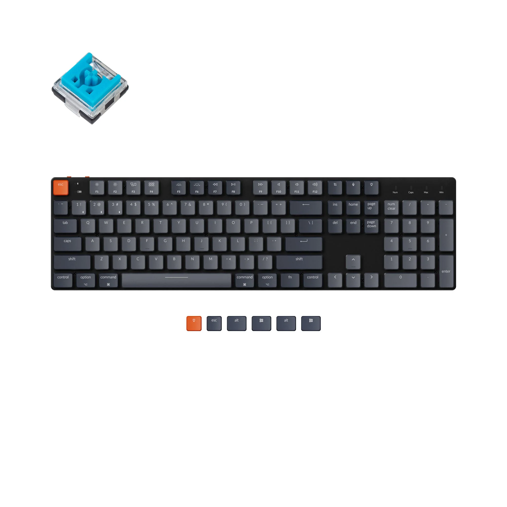 Keychron K5 SE Ultra-Slim Wireless Mechanical Keyboard - Image 8