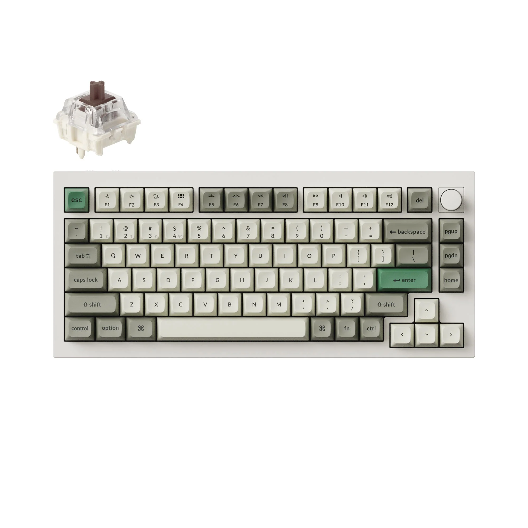 Keychron Q1 Max QMK/VIA Wireless Custom Mechanical Keyboard - Image 11