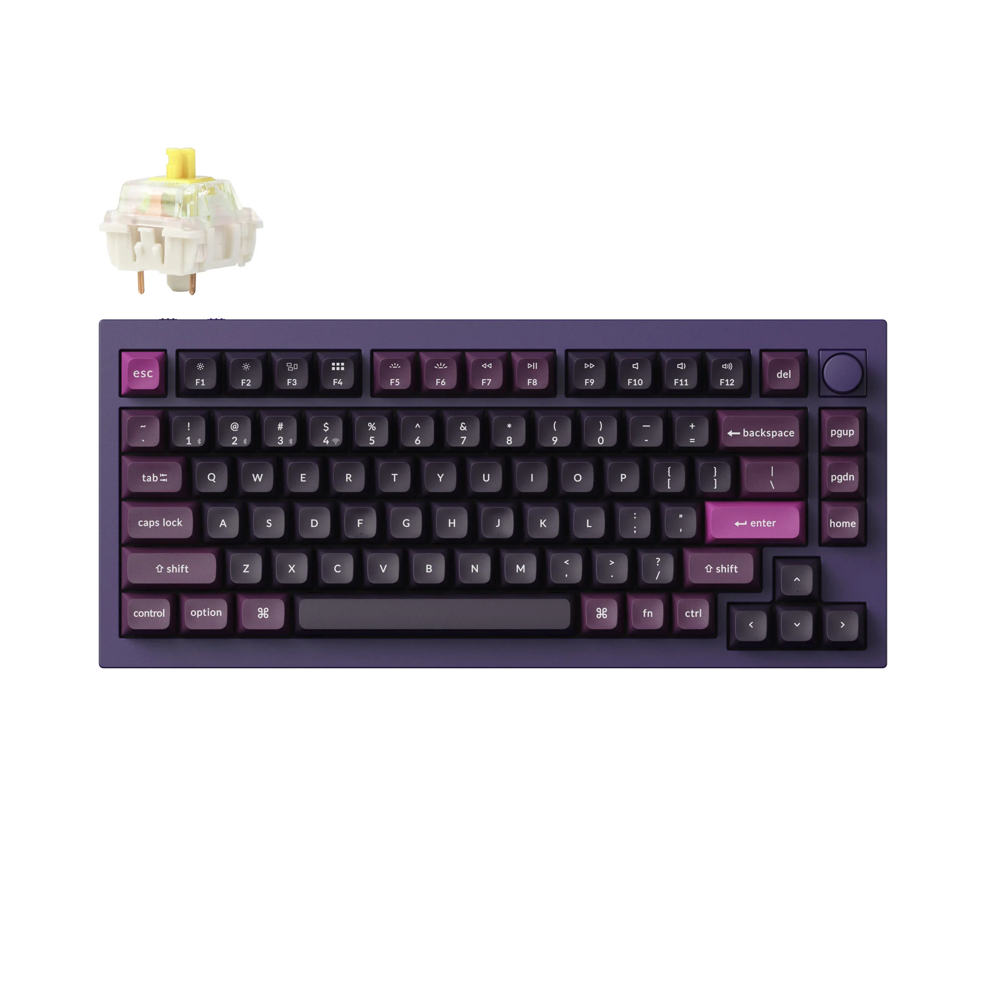 Keychron Q1 Max QMK/VIA Wireless Custom Mechanical Keyboard - Image 17