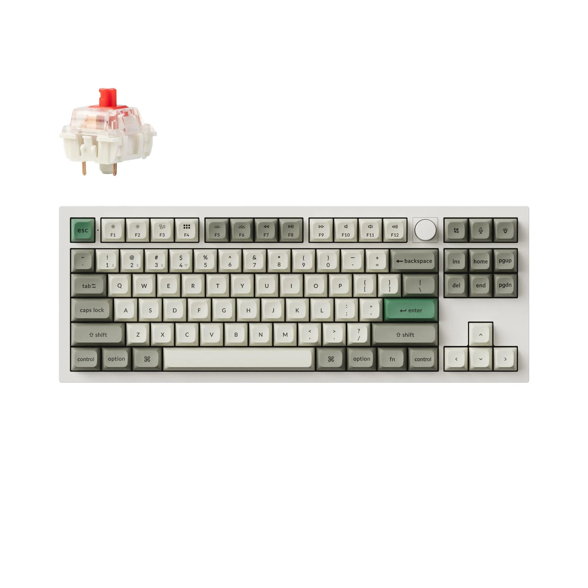 Keychron Q3 Max QMK/VIA Wireless Custom Mechanical Keyboard - Image 4