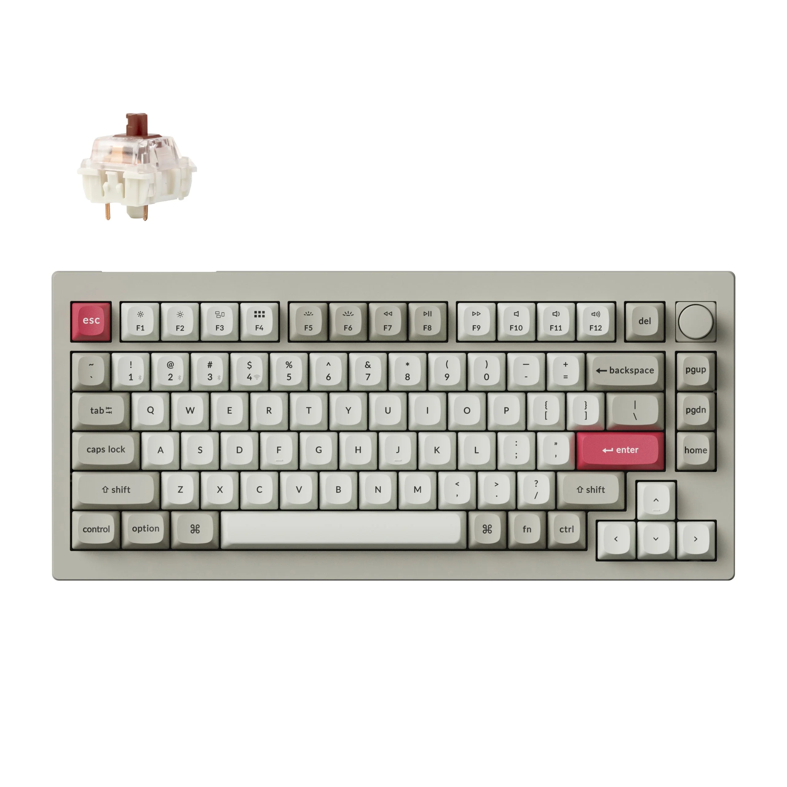 Keychron V1 Max QMK/VIA Wireless Custom Mechanical Keyboard - Image 7