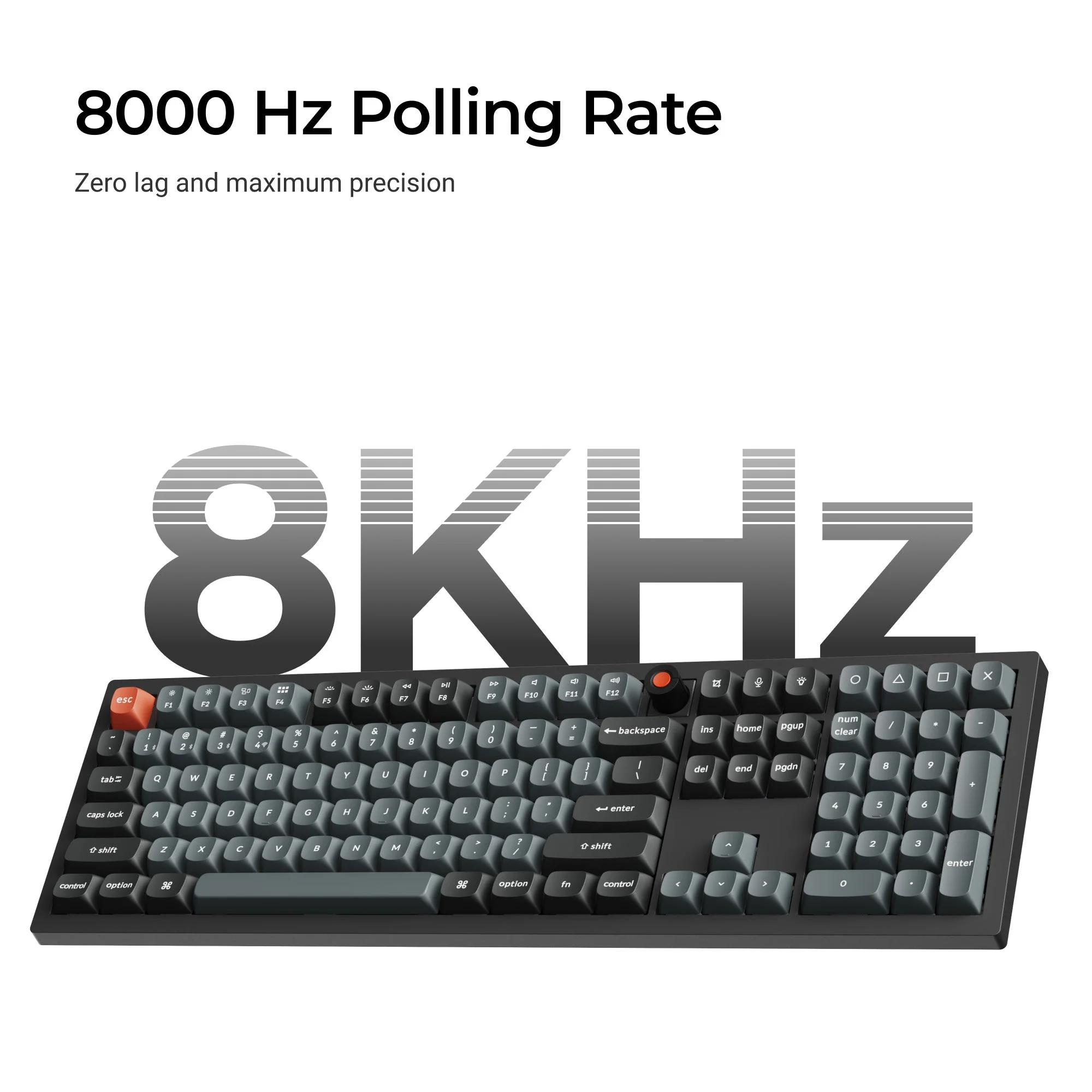 Keychron V6 8K QMK Wired Custom Mechanical Keyboard - Image 3