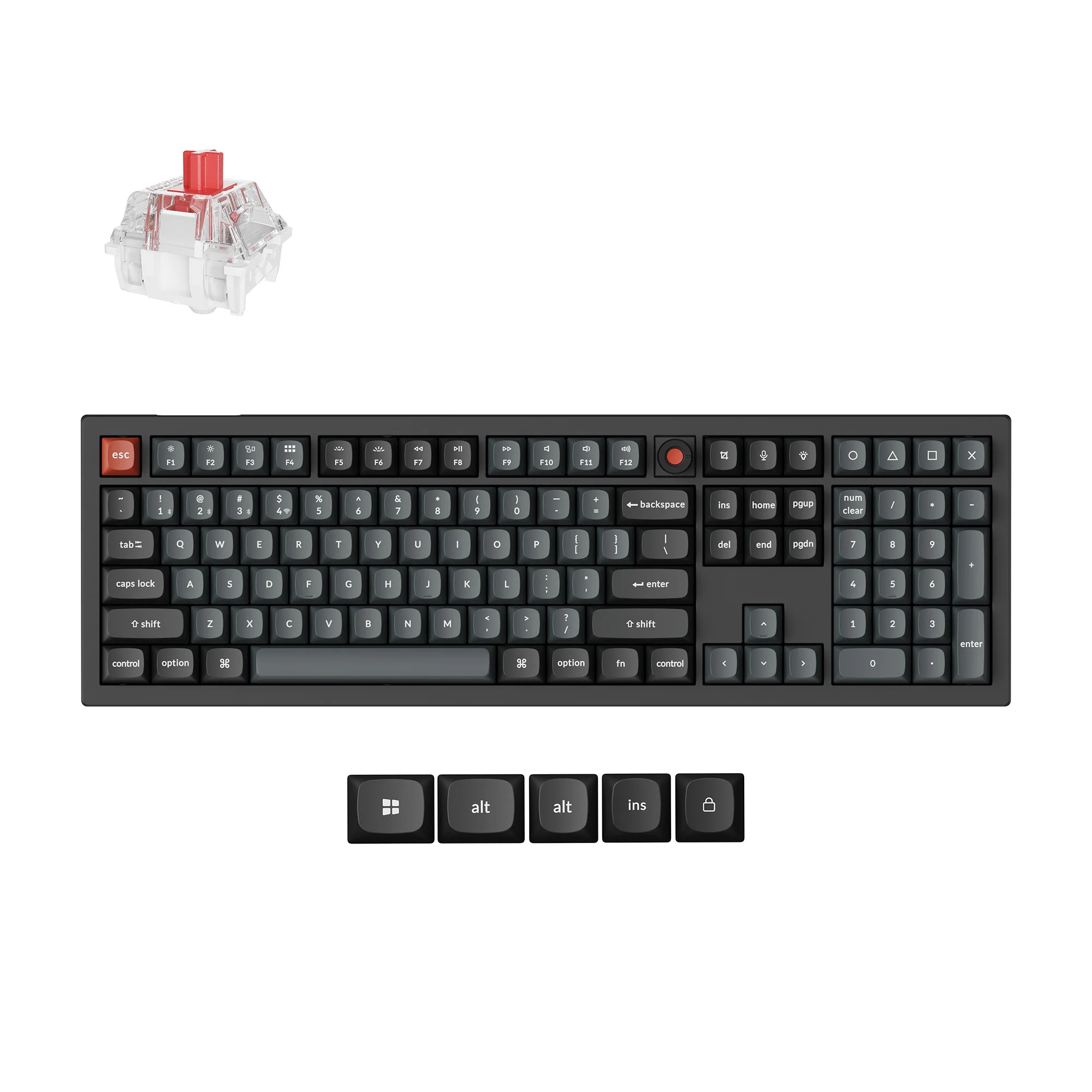 Keychron V6 8K QMK Wired Custom Mechanical Keyboard - Image 6