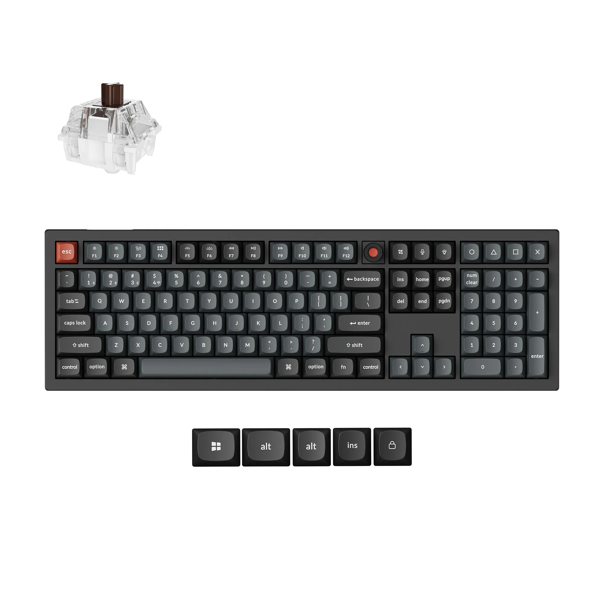Keychron V6 8K QMK Wired Custom Mechanical Keyboard - Image 7