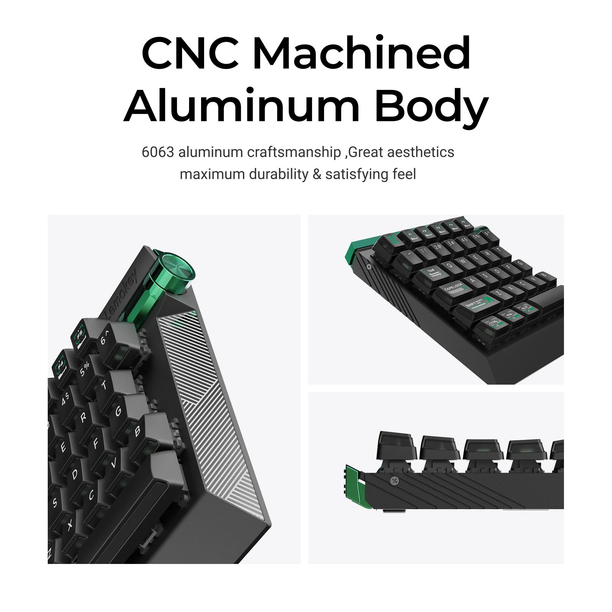 Lemokey L0 HE One Handed Magnetic Switch Gaming Keyboard - Image 5